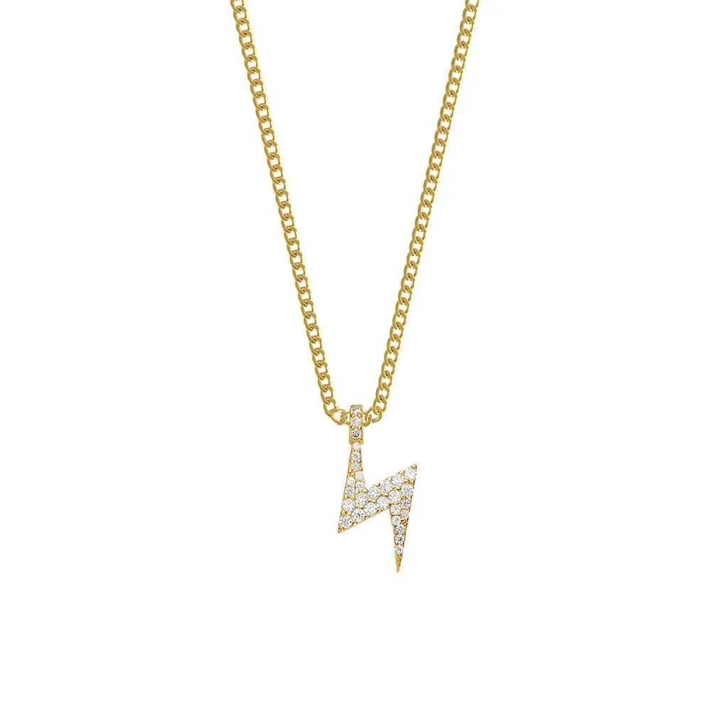 The Gem Bolt Necklace