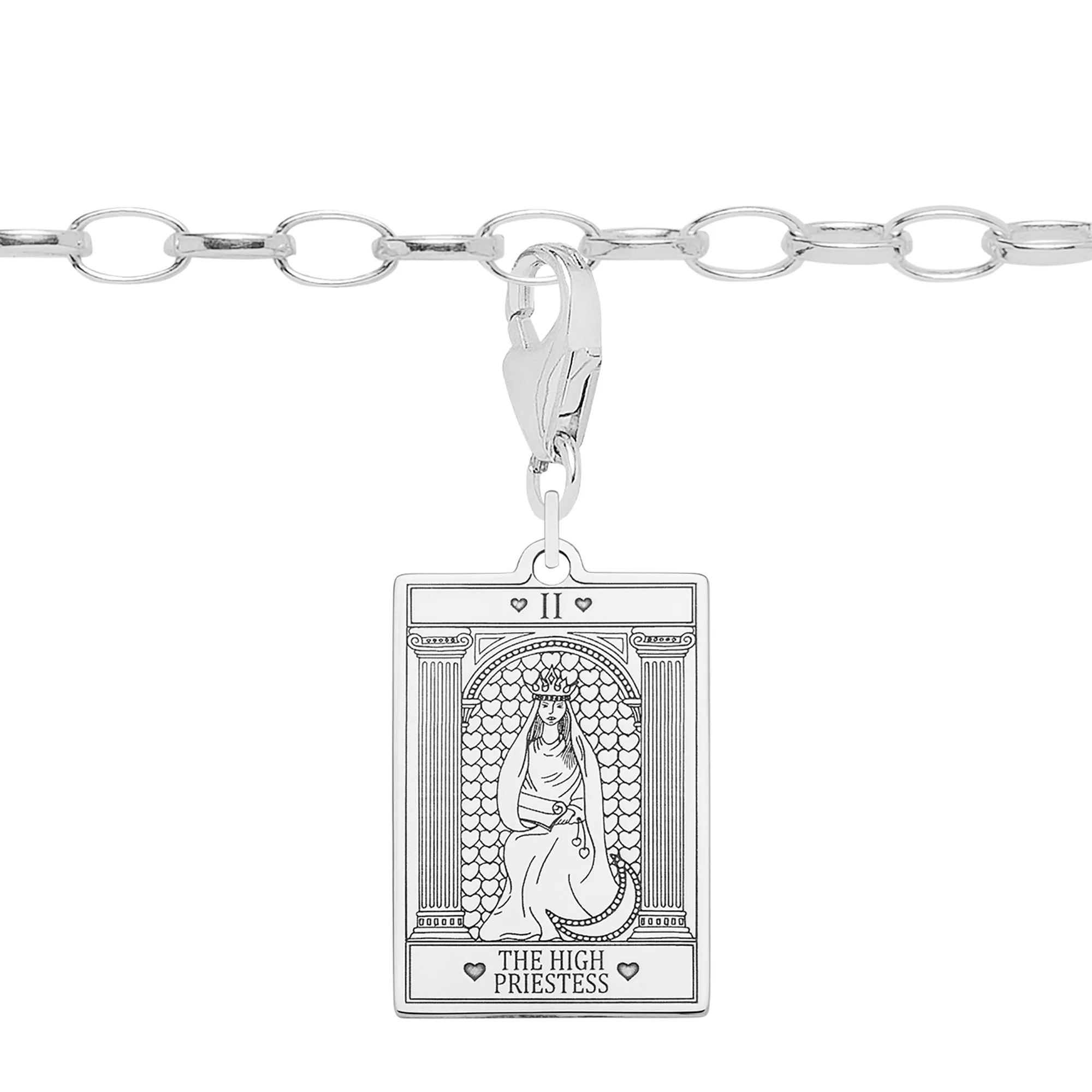 The High Priestess Tarot Starter Charm Bracelet