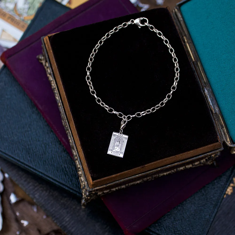 The High Priestess Tarot Starter Charm Bracelet