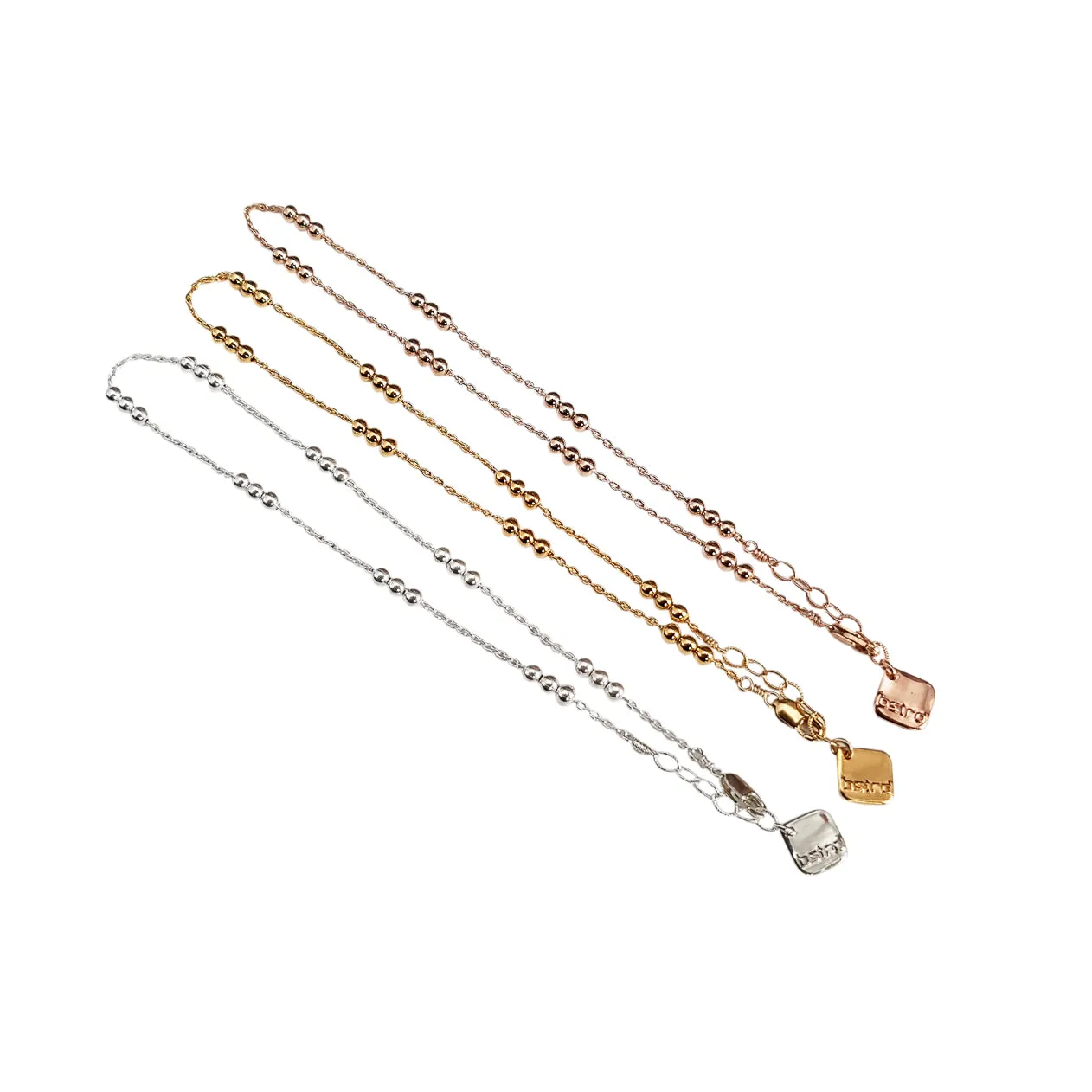The "Trifecta" Anklet