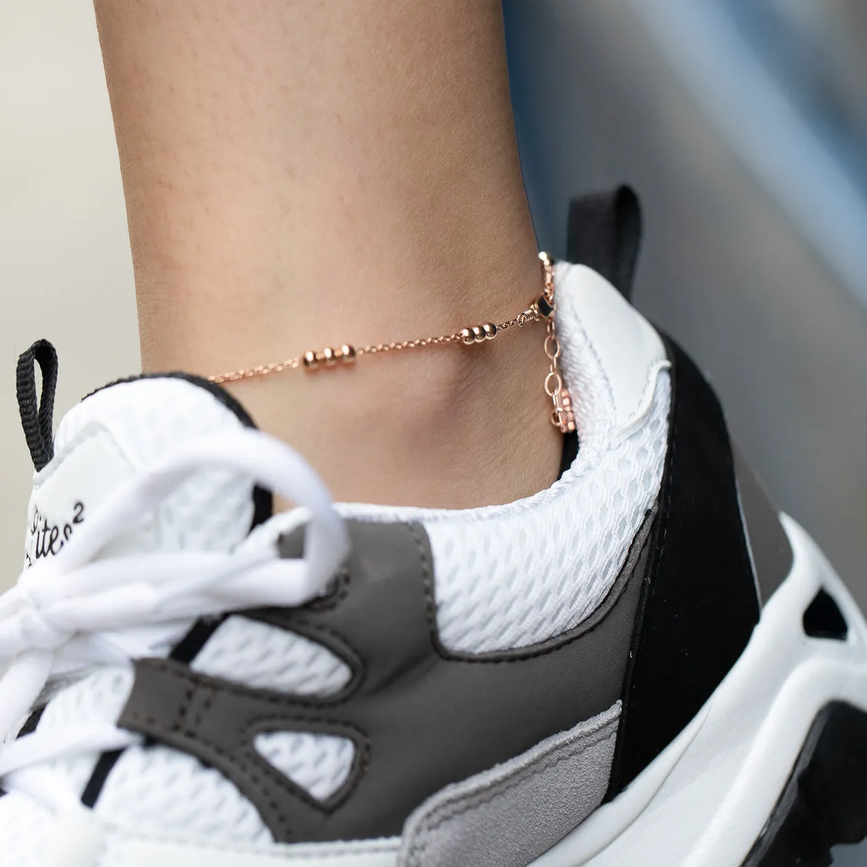 The "Trifecta" Anklet