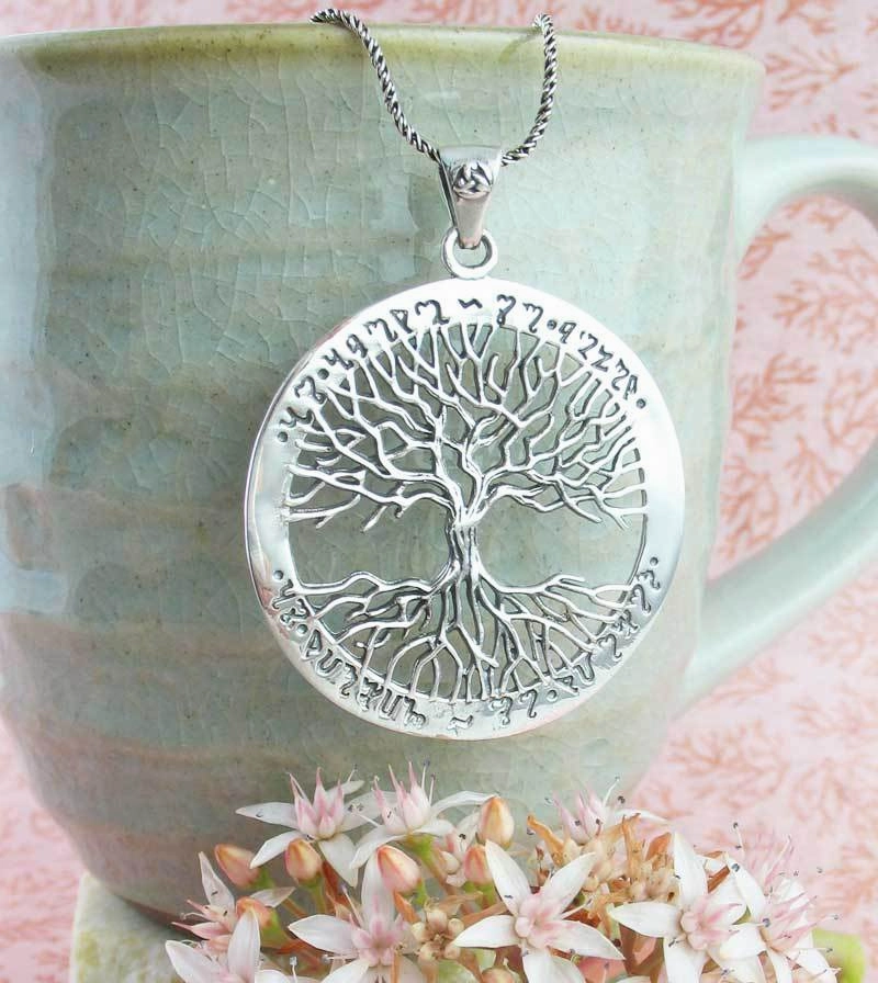 Outdoor Gift Theban Tree of Life Pendant - As Above, So Below