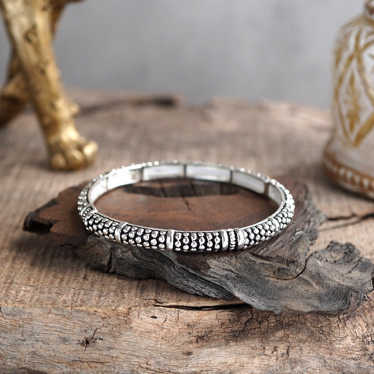 Luna Links ?C Silver Boho Bangles Collection Sweet Mixes