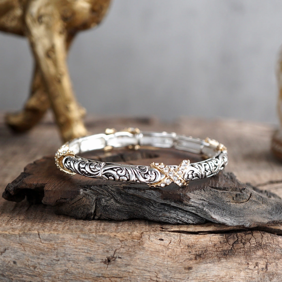 Luna Links ?C Silver Boho Bangles Collection Happy Amalgamations Consistent Combinations