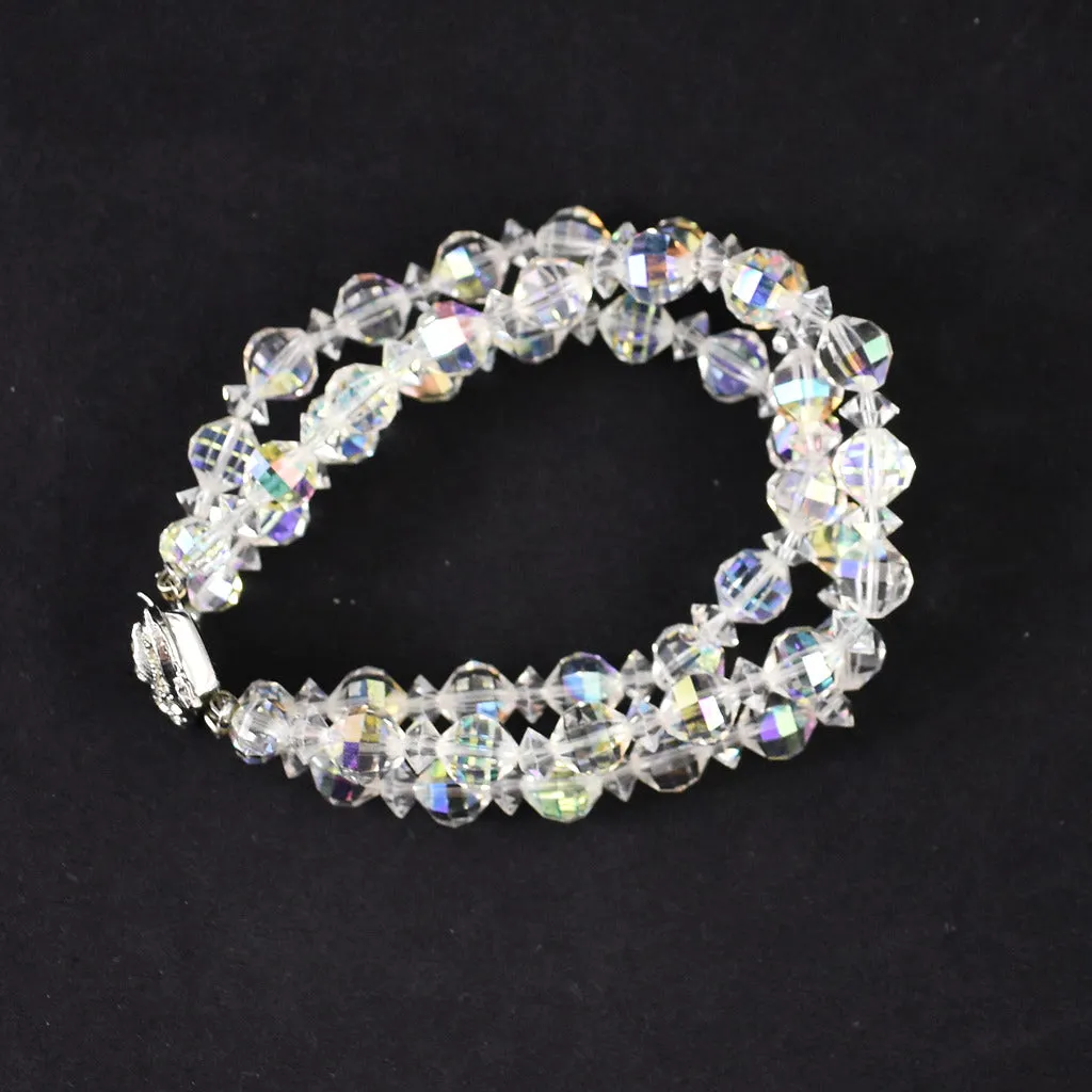 Triple Strand Vintage Aurora Bracelet