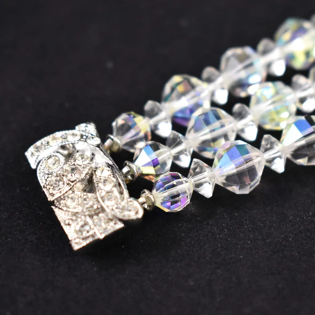 Triple Strand Vintage Aurora Bracelet