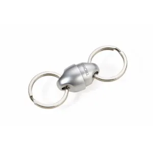 Troika Plus Minus, Quick Release Magnetic Keychain Mat Grey