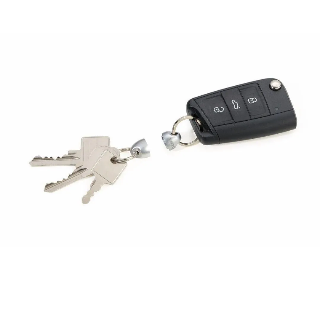 Troika Plus Minus, Quick Release Magnetic Keychain Mat Grey