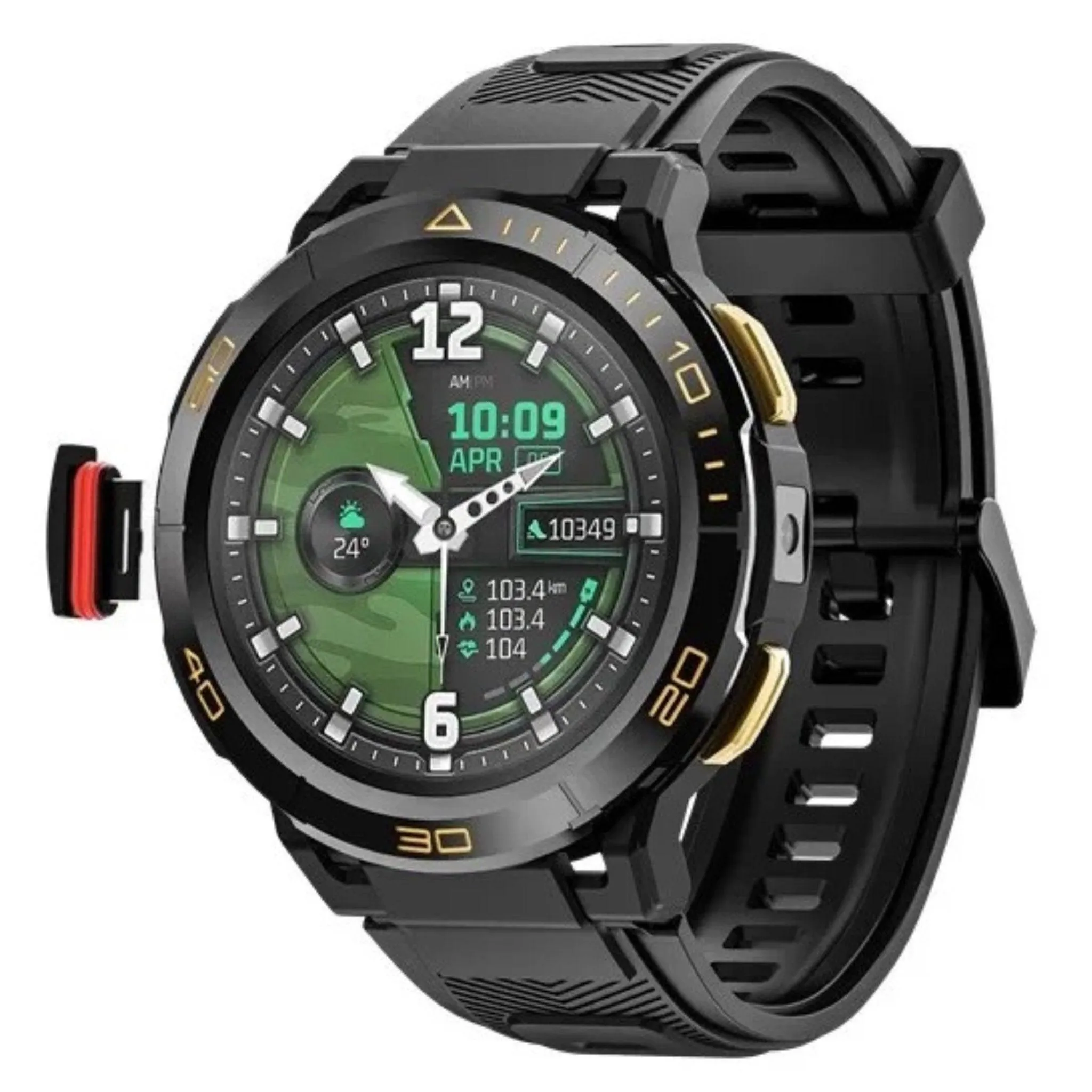 TUTT ZL1 Rugged Android AMOLED Smart Watch 4G GPS | 2MP HD Camera | IP68 1 ATM | 2GB-16GB ROM | Titanium Alloy