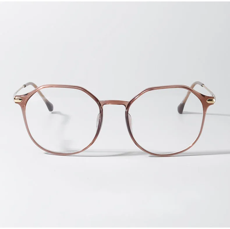 TXOME Susie Oversized Clear Frame Glasses