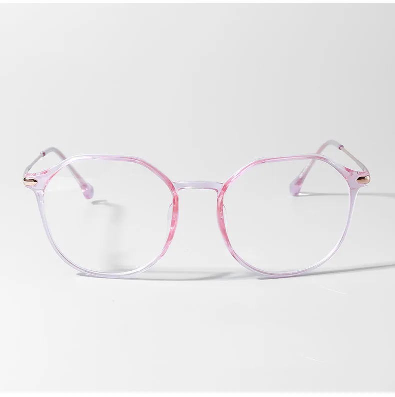 TXOME Susie Oversized Clear Frame Glasses