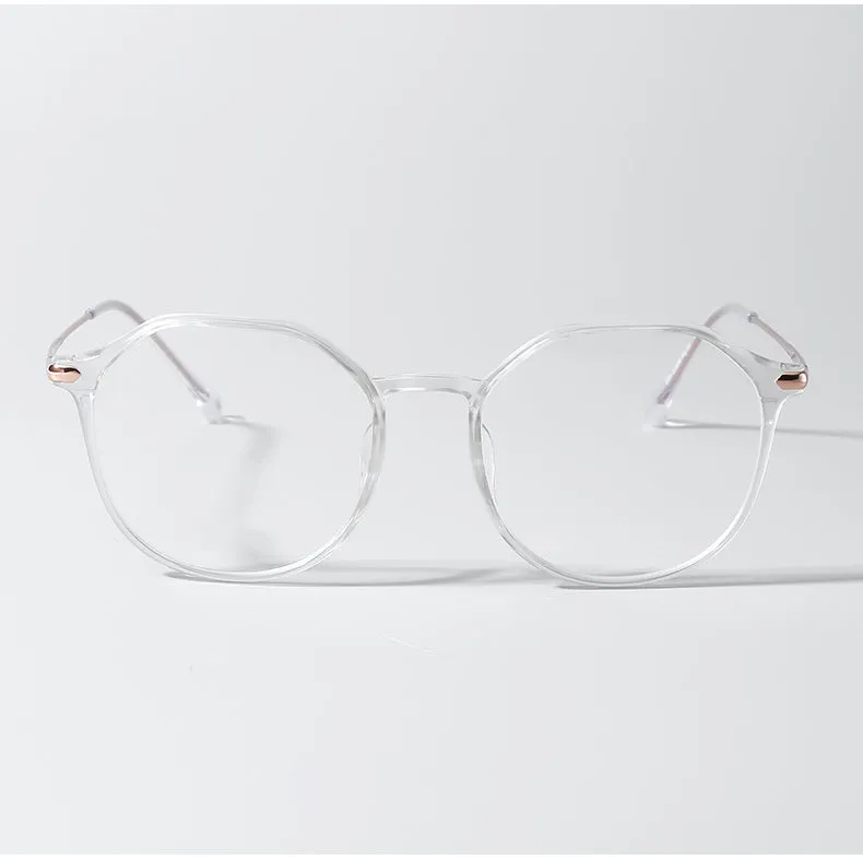 TXOME Susie Oversized Clear Frame Glasses