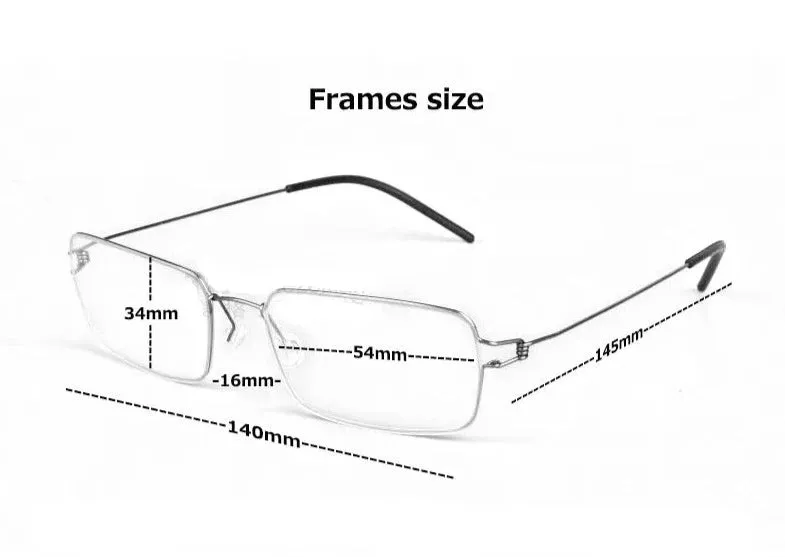 Ultralight- 5g- Anti Blue Light Rimless Reading Glasses