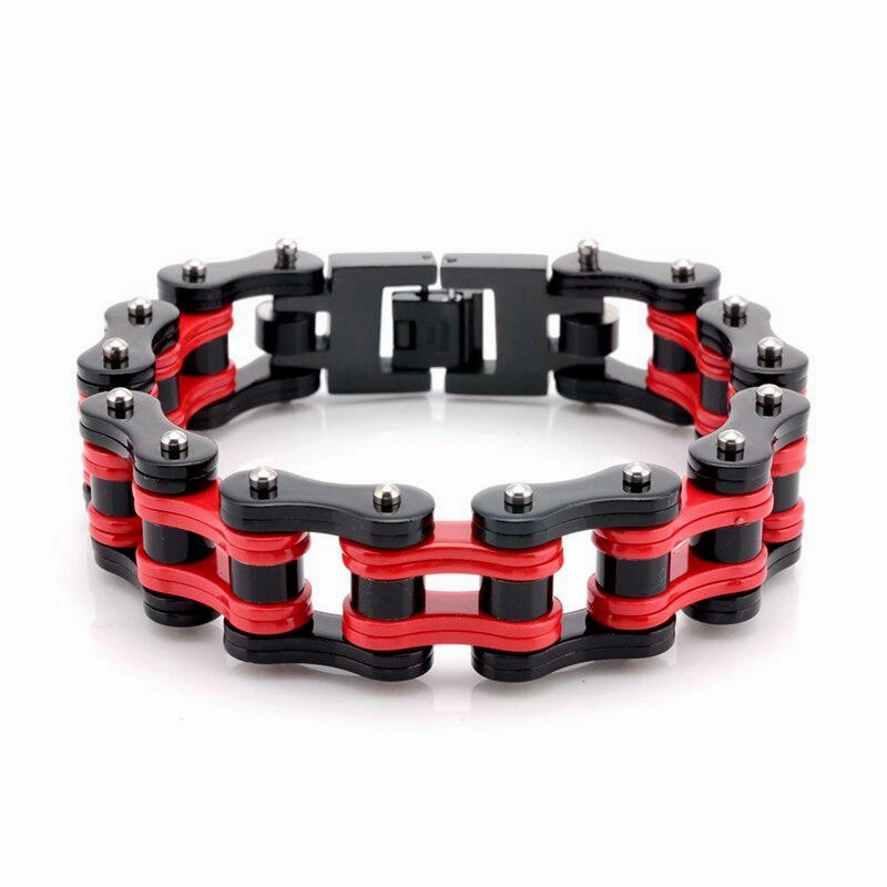 Cycolinks Ducati Red Bike Chain Bracelet Proven Formula Ethnic Vision