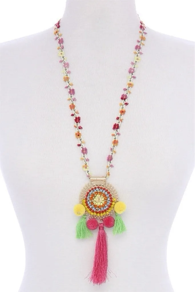 Unique You Tassel Necklace