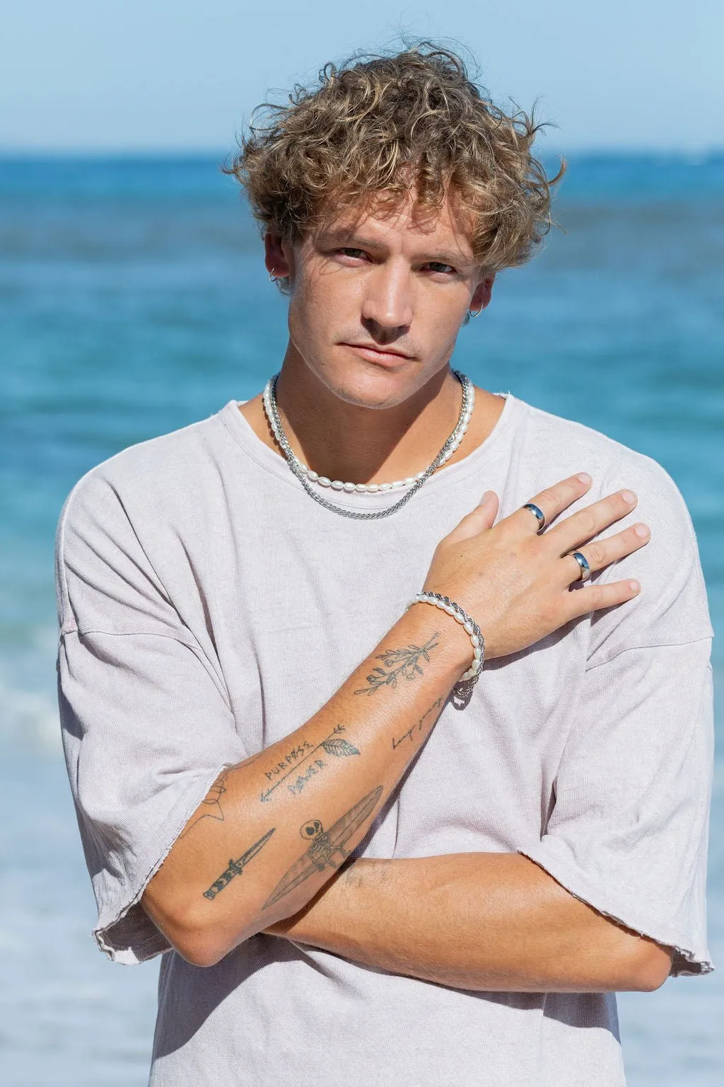 Unisex Men's Thick Stainless Steel Curb Chain - Ikaika