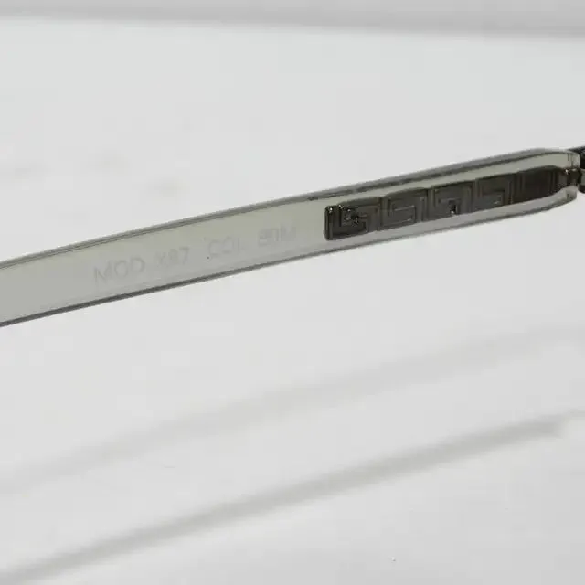 Versace 1990s Silver Sunglasses