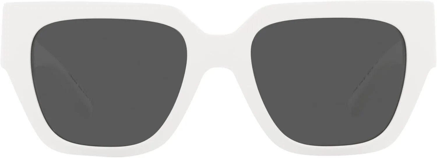 Versace Woman Sunglasses Black Frame, Dark Grey Lenses, 53MM