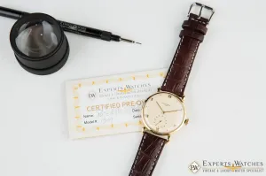 Vintage 1942 Patek Philippe Tear Drop 1509 Calatrava 18K Yellow Gold W/ Extract