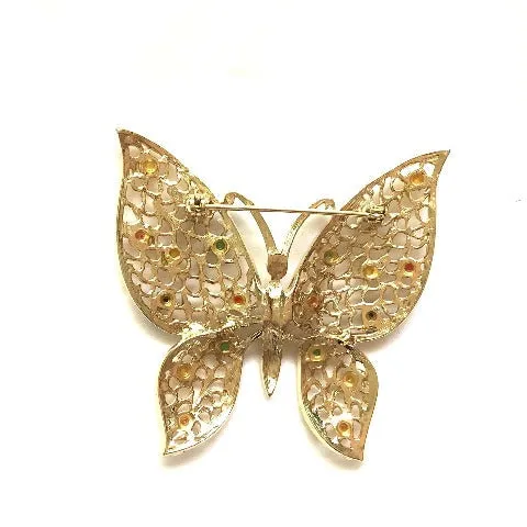 Vintage Butterfly Brooch