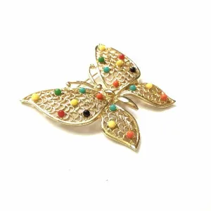 Vintage Butterfly Brooch