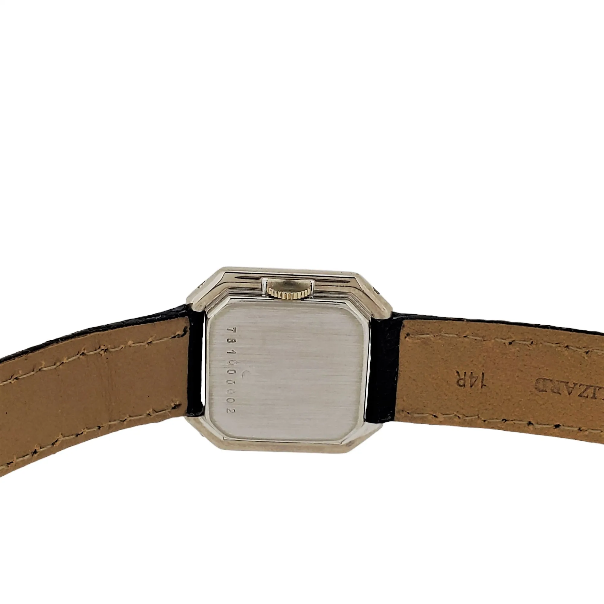 Vintage Cartier Paris Ceinture in White Gold, Ladies Size Watch, Circa 1975-1980