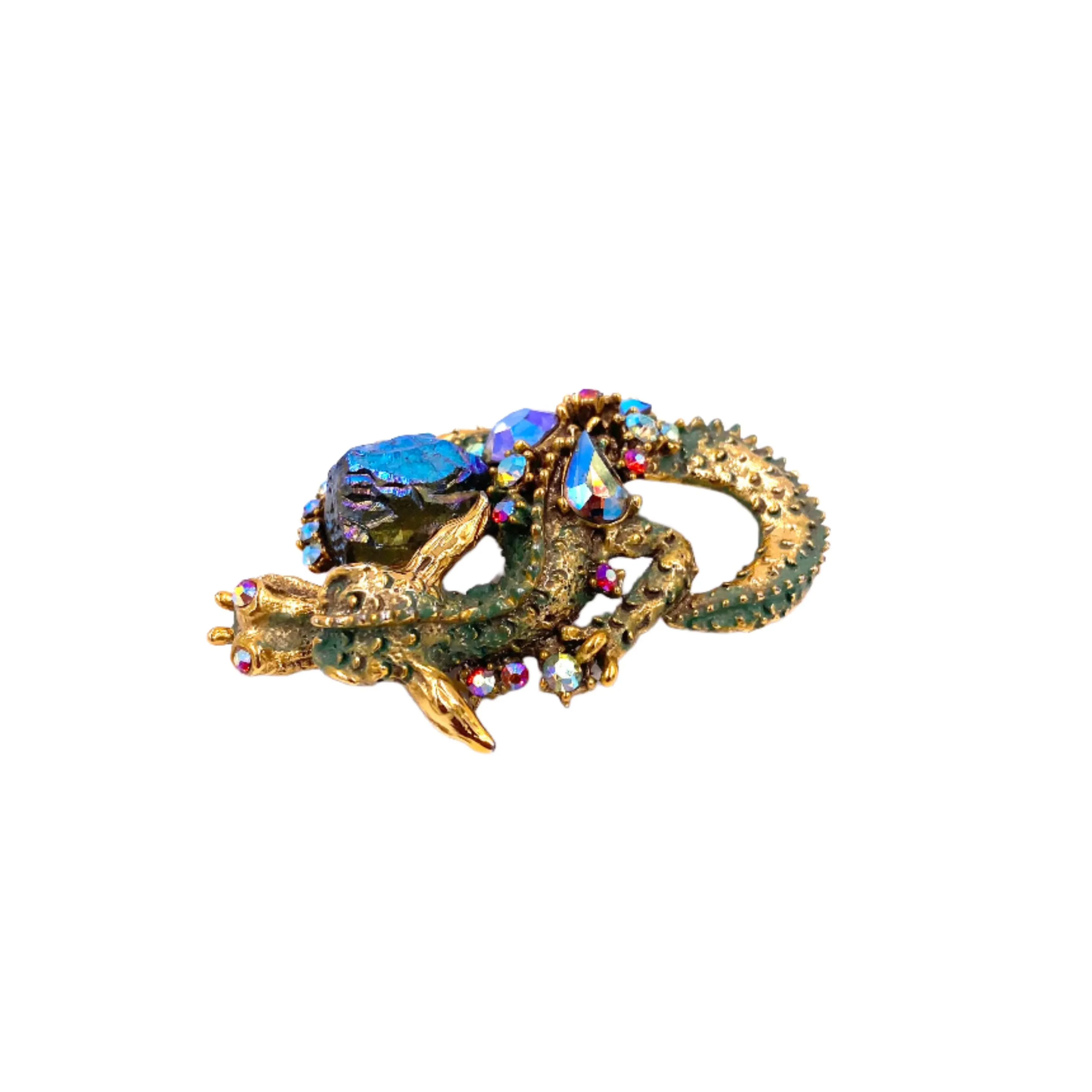 Vintage HAR Dragon Brooch 1959 " Cobra Set"