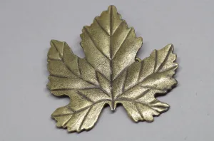 Vintage Maple Leaf Belt Buckle