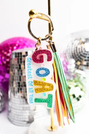 Viola Greatest Of All Time 'G.O.A.T.' Acrylic Keychain