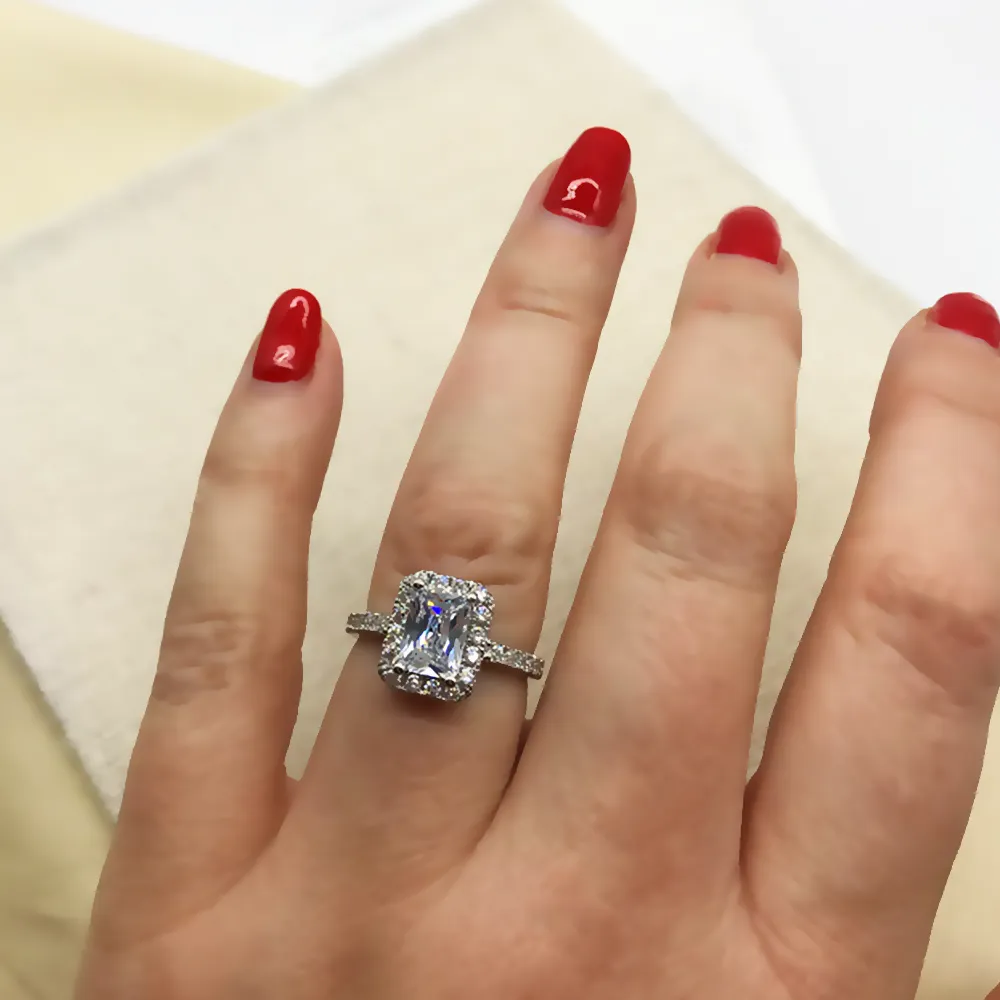 Virginia Baguette Cut Cocktail Ring