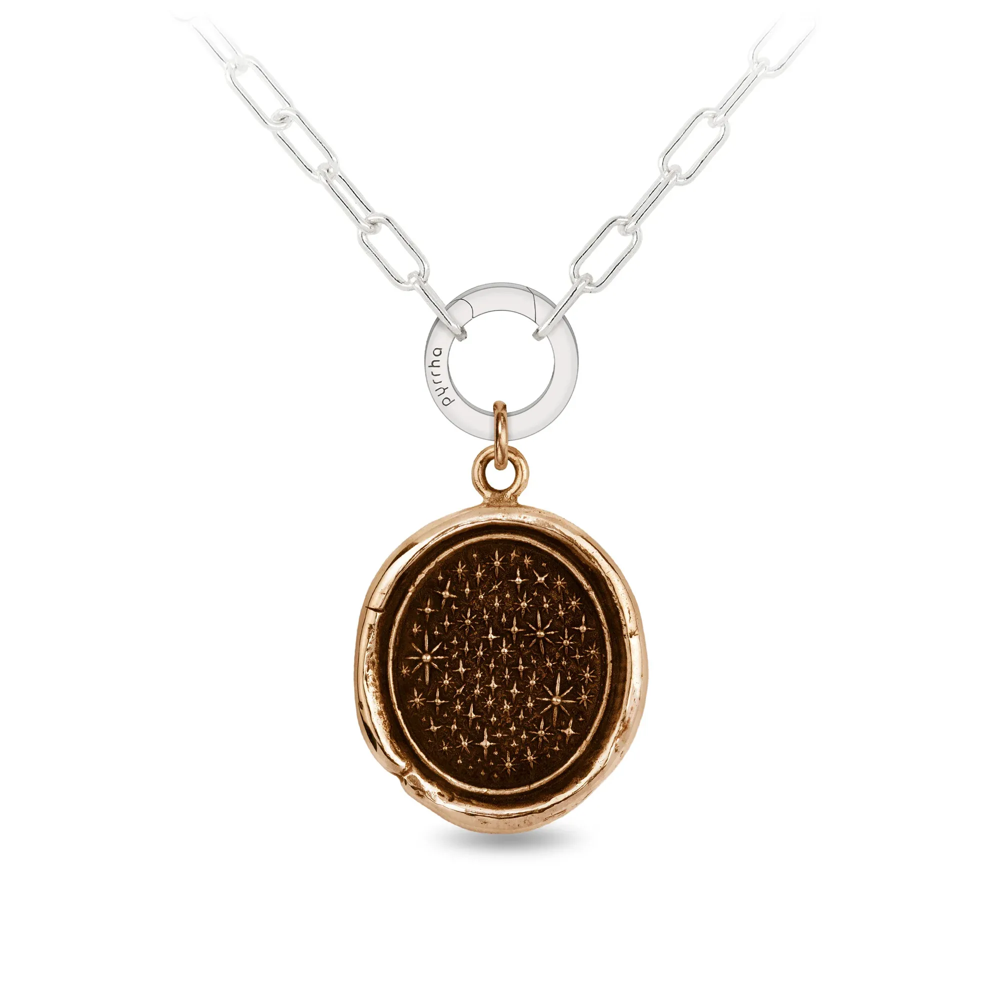 We Are Stardust Small Paperclip Chain Necklace
