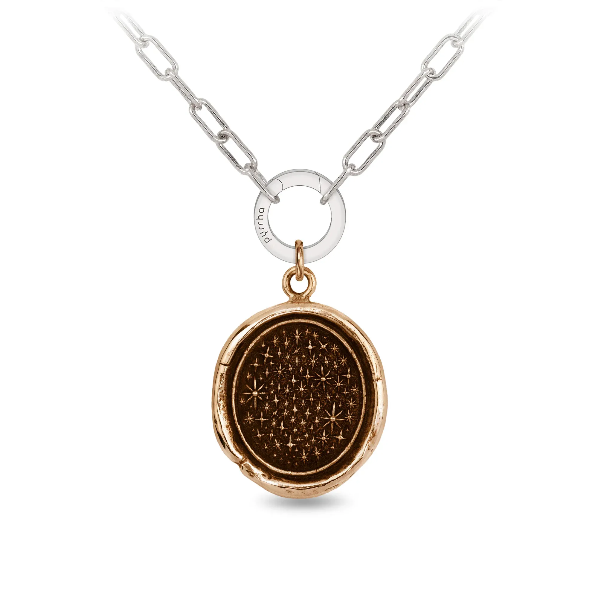 We Are Stardust Small Paperclip Chain Necklace