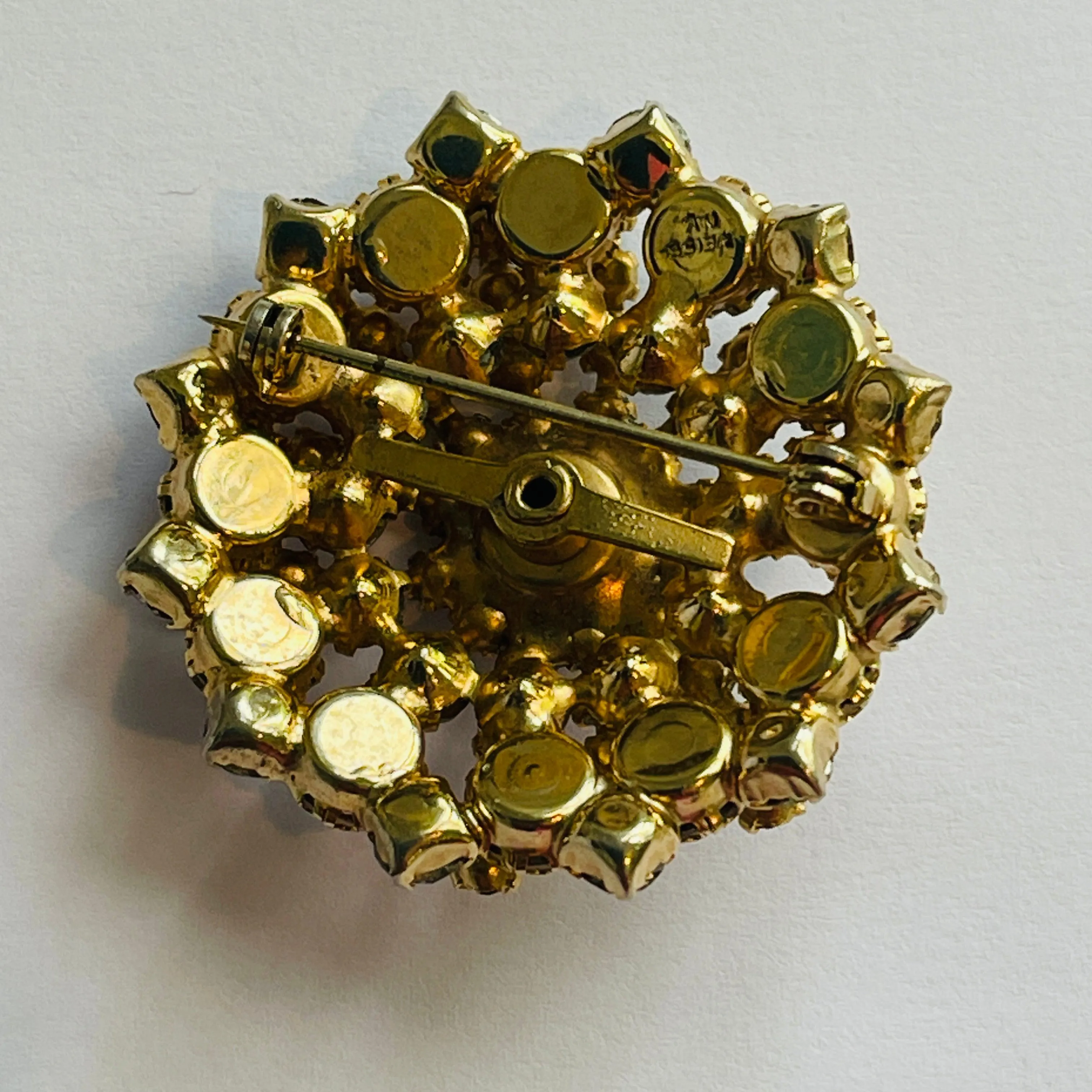 Weiss Vintage Rhinestone Brooch