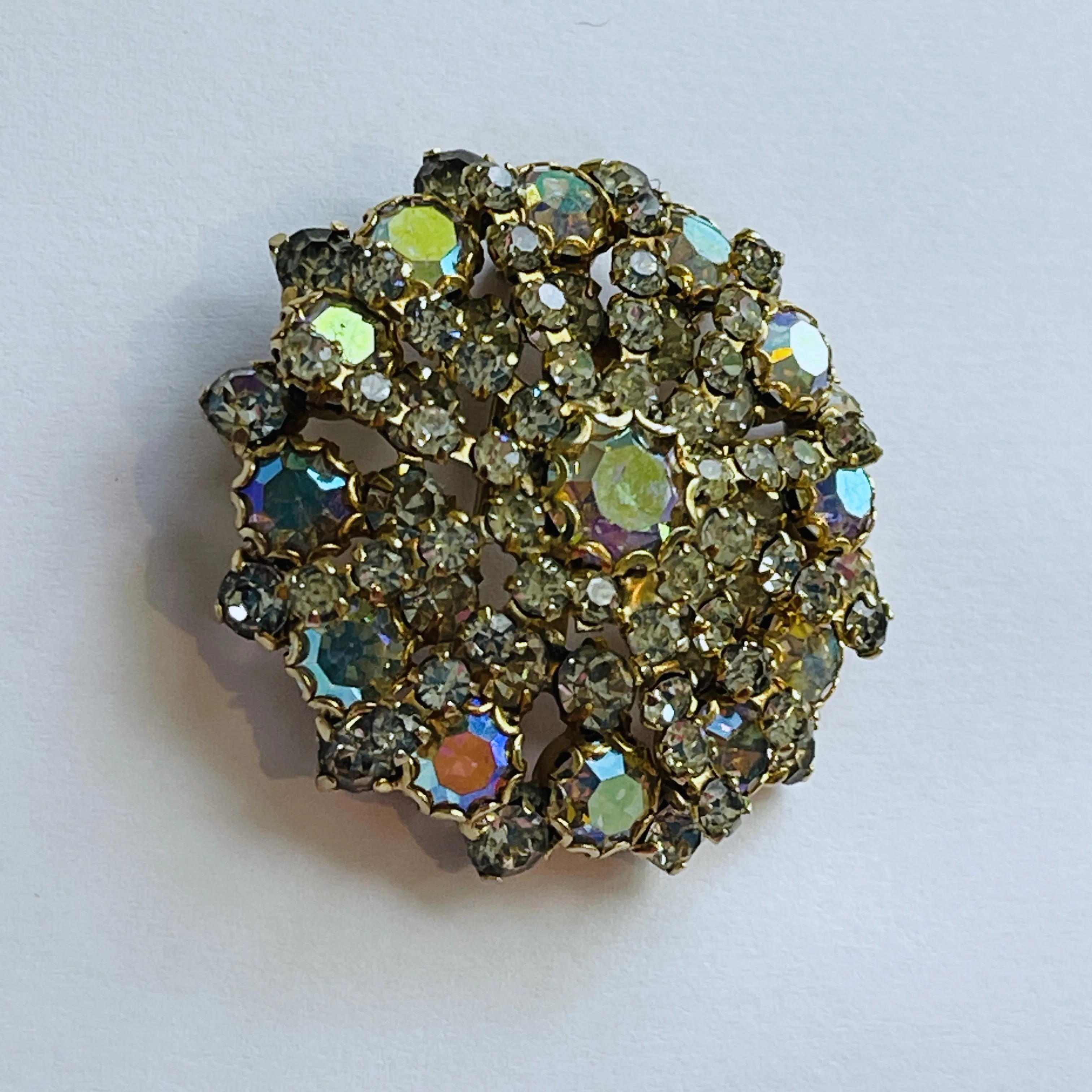 Weiss Vintage Rhinestone Brooch