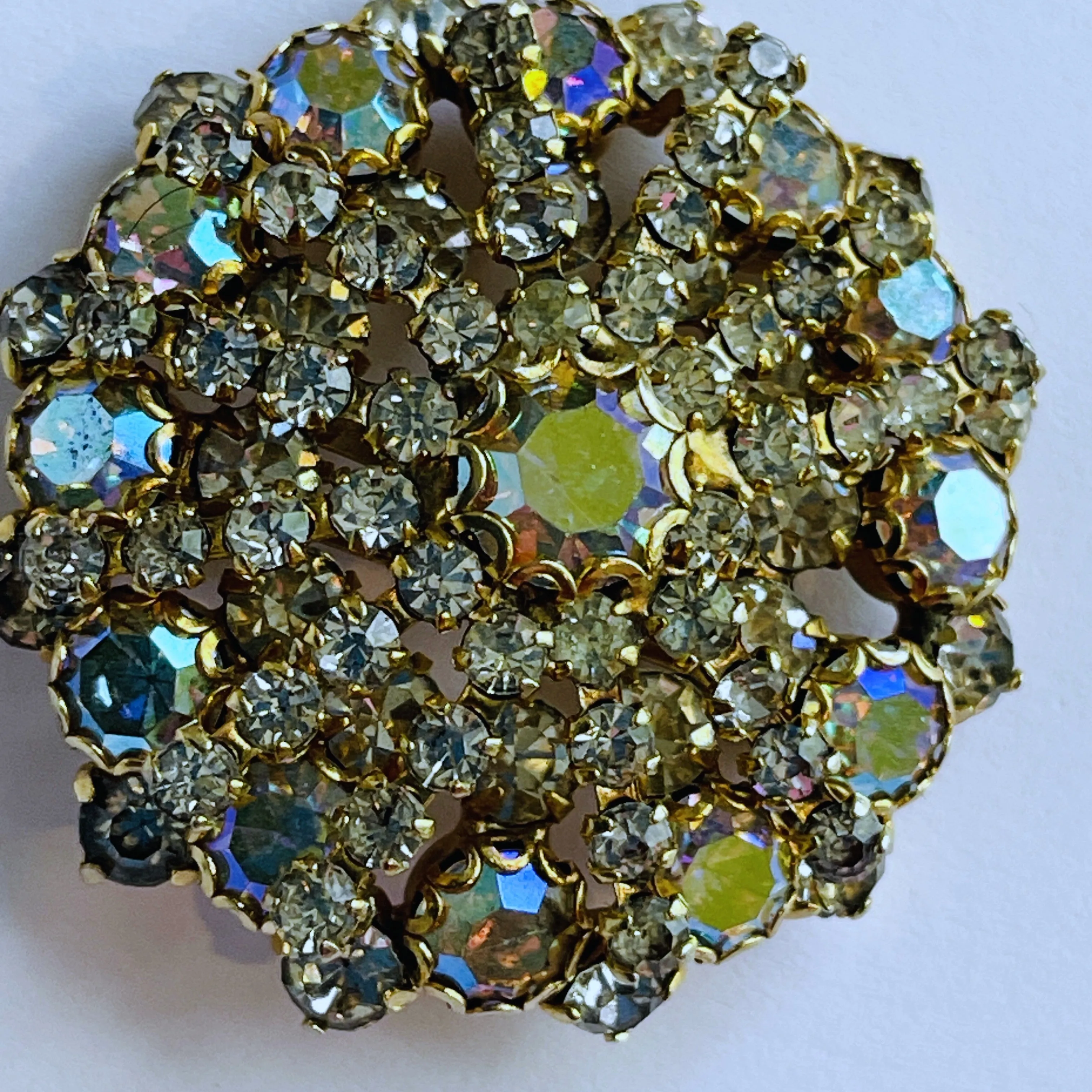 Weiss Vintage Rhinestone Brooch