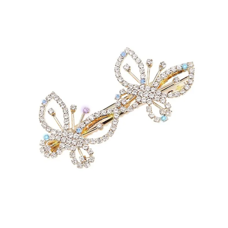 Wholesale Bow Knot Diamond Simple Duck Bill Hair Clip JDC-HC-Muran003