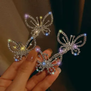 Wholesale Bow Knot Diamond Simple Duck Bill Hair Clip JDC-HC-Muran003
