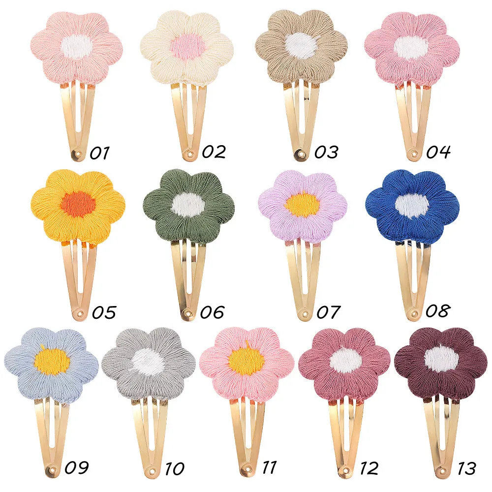 Wholesale Flower Cute Children's Hair Clips