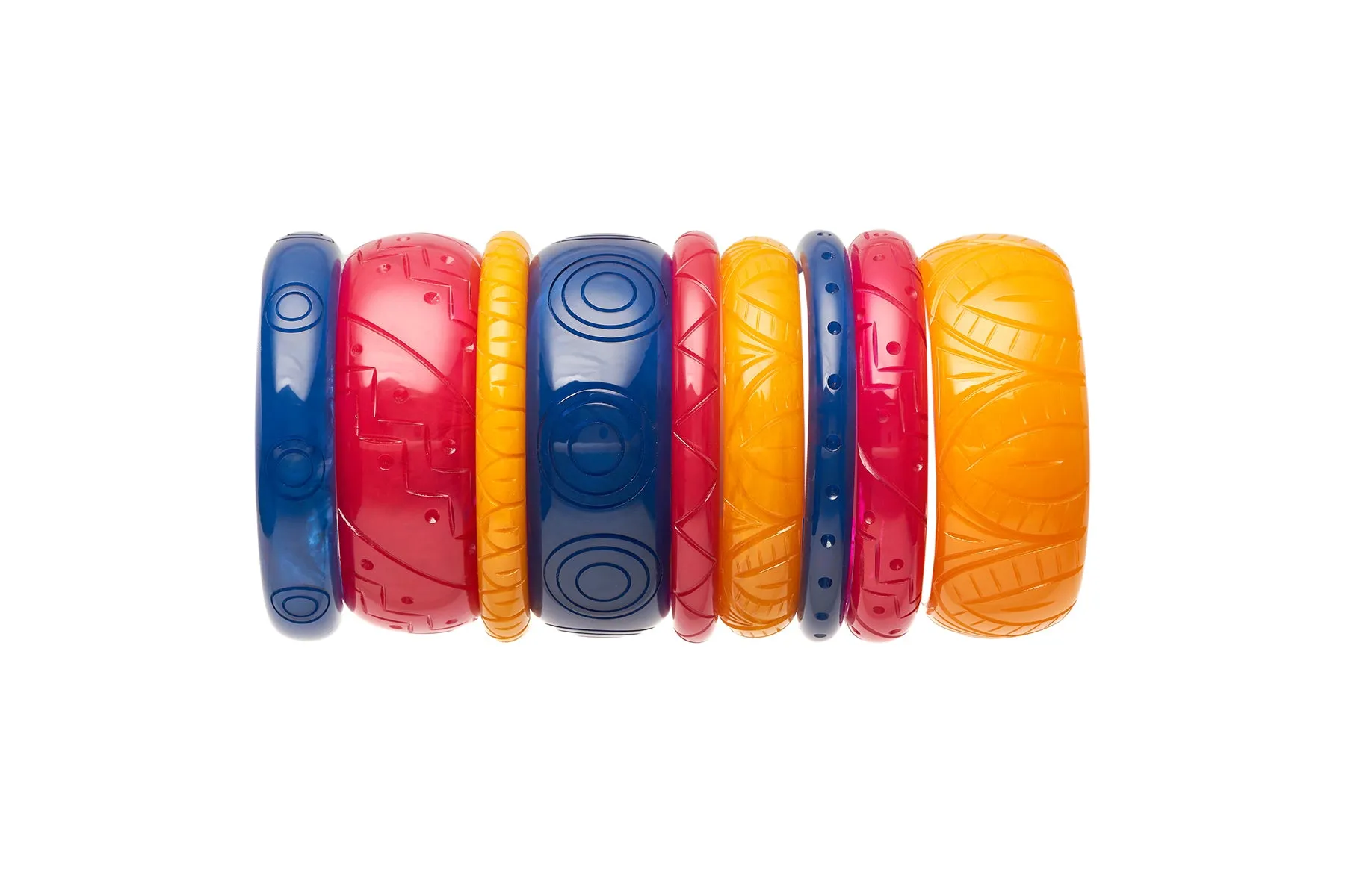 Wide Sand Fakelite Duchess Bangle