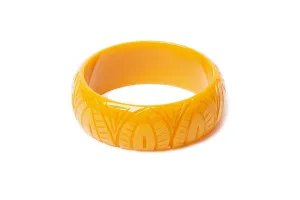Wide Sand Fakelite Duchess Bangle