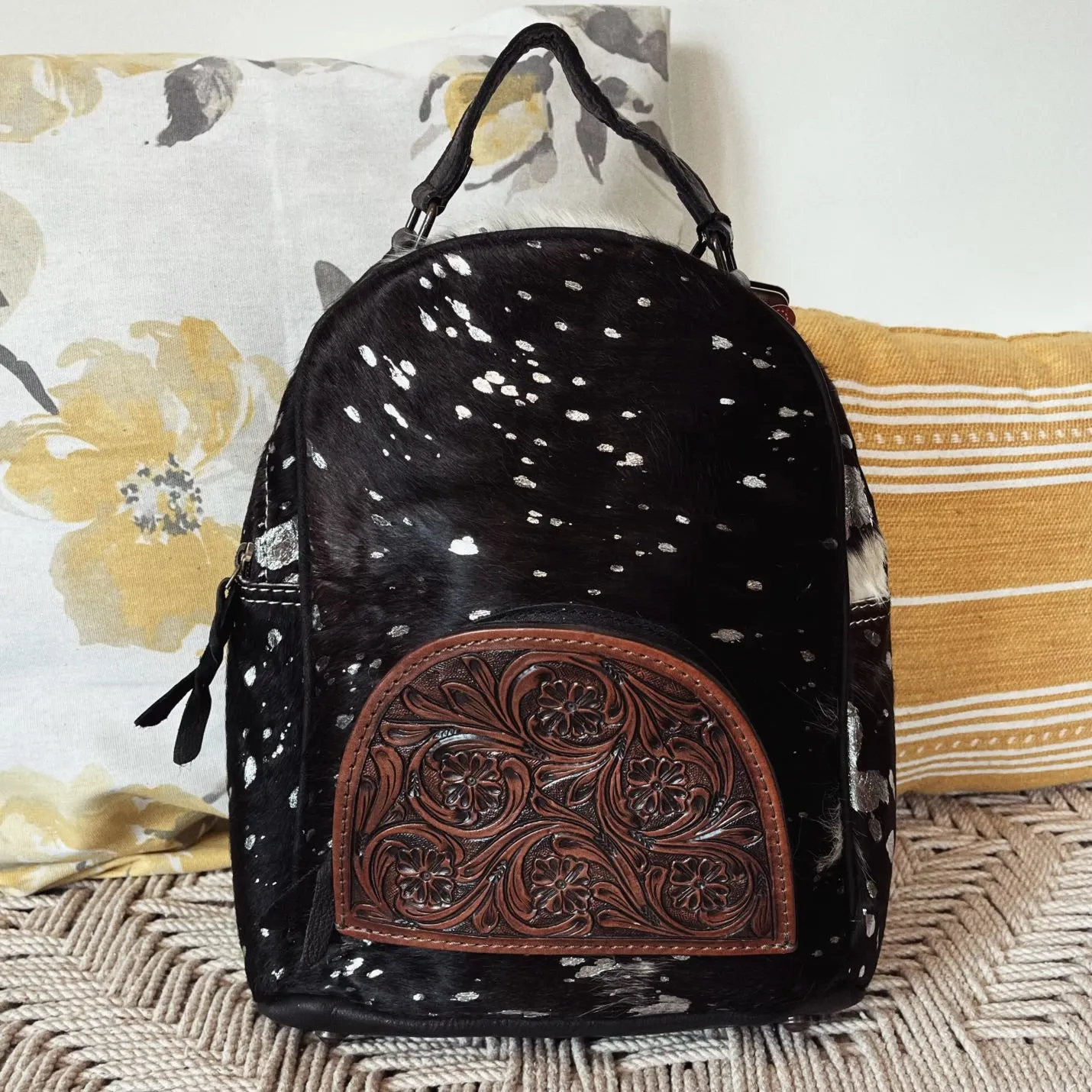 Willard Bay Leather Backpack