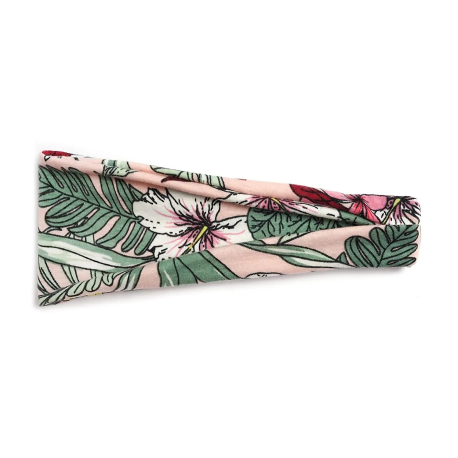Women Casual Printing Forehead Band Yoga Hairband Sports Elastic Sweat Absorbing Headband Stretchy plus Size Headbands Women