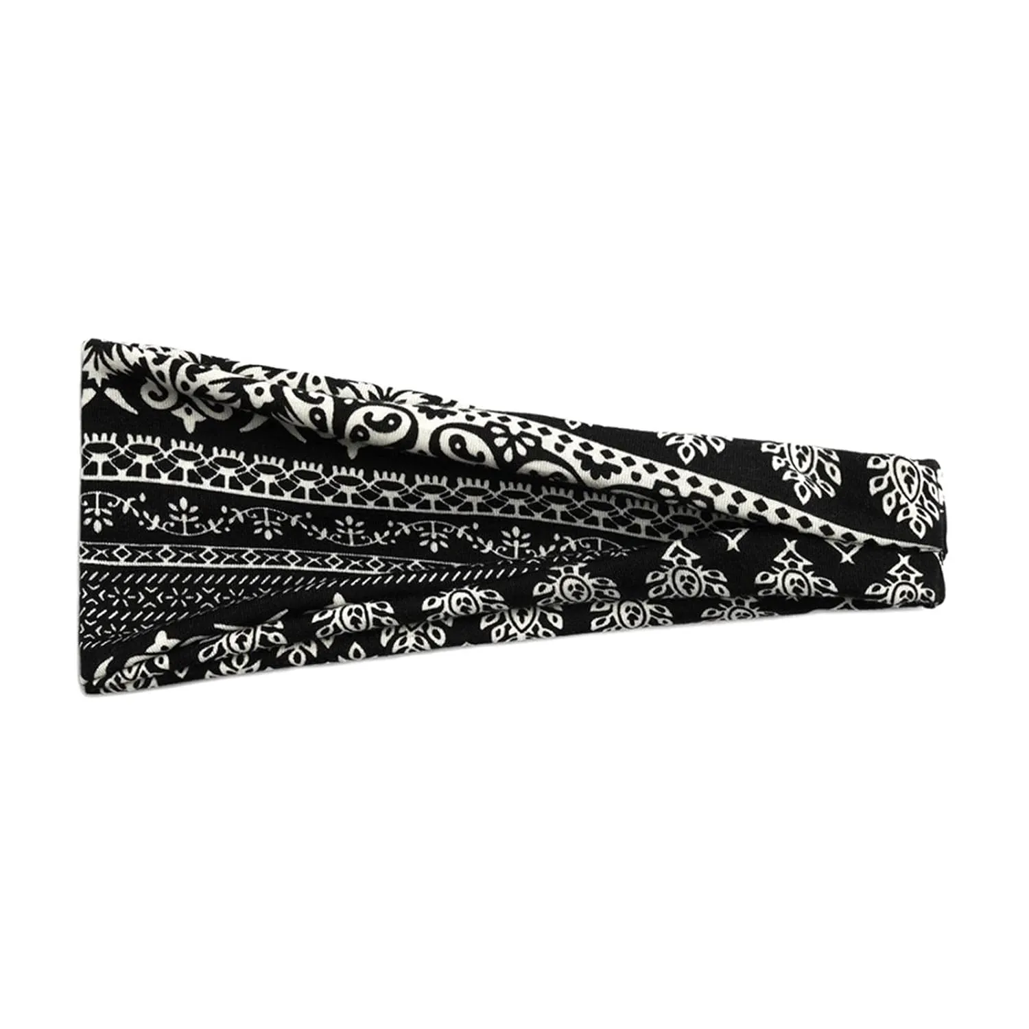 Women Casual Printing Sports Hair Headwear Girls Yoga Hairband Sports Elastic Sweat Absorbing Headband Elastic Headbands