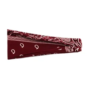 Women Casual Printing Sports Hair Headwear Girls Yoga Hairband Sports Elastic Sweat Absorbing Headband Elastic Headbands