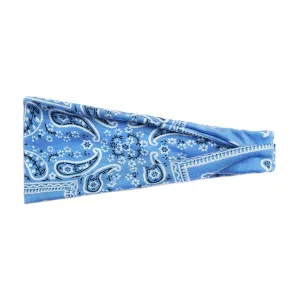 Women Casual Printing Yoga Hairband Sports Elastic Forehead Band Sweat Absorbing Non Slip Headbands Headband Hair Band Big