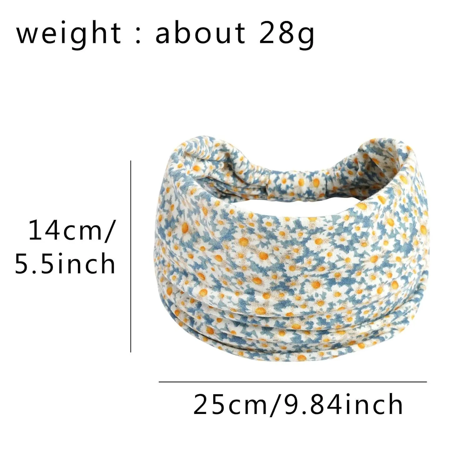 Women Elastic Headband Hair Headband Ladies Yoga Hijab Exercise Wicking Headband Elastic Non Bald Sweat Band Band Headwear