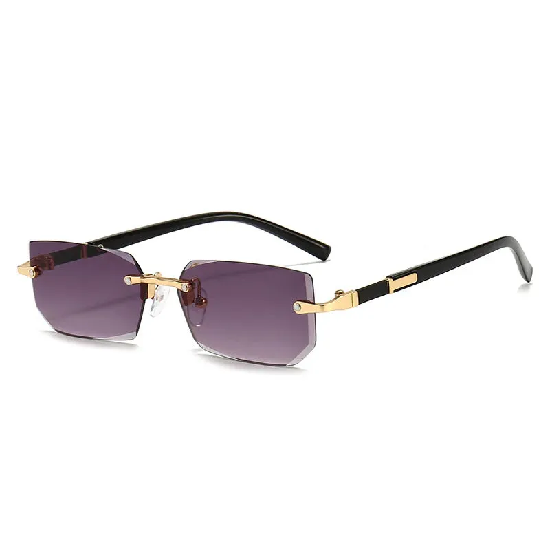 Women's Rimless Sunglasses