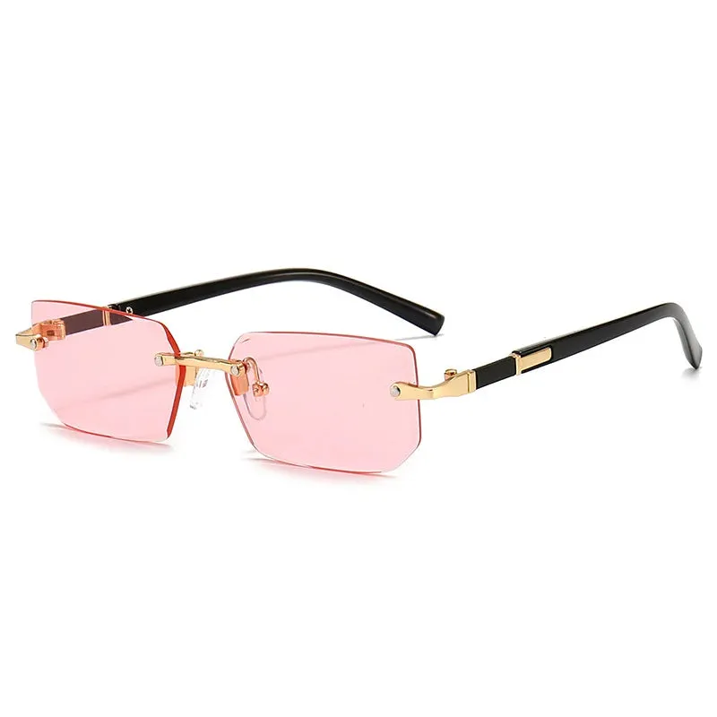 Women's Rimless Sunglasses