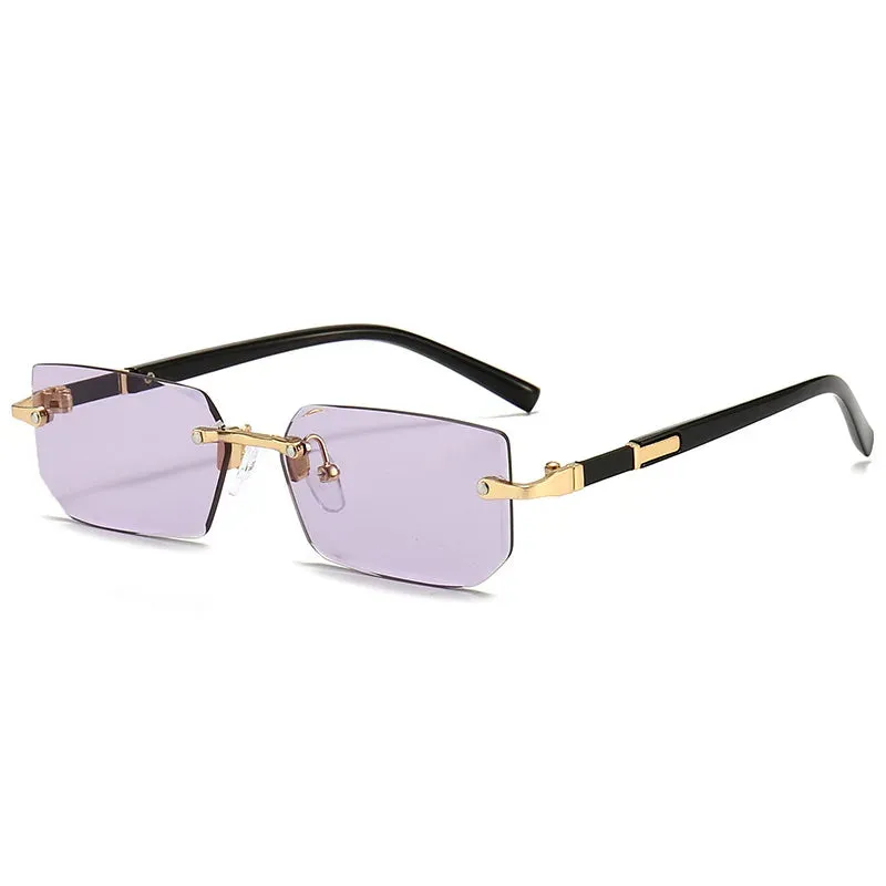 Women's Rimless Sunglasses