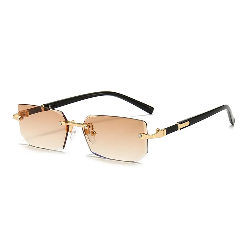 Women's Rimless Sunglasses